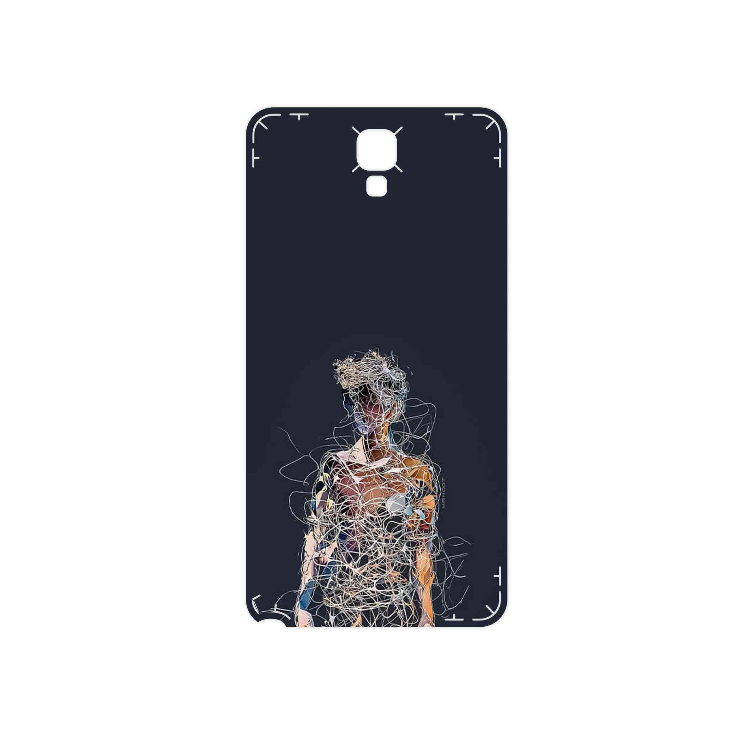 برچسب پوششی ماهوت مدل Strings Digital Art 1 مناسب برای گوشی موبایل سامسونگ Galaxy Note 3 Neo