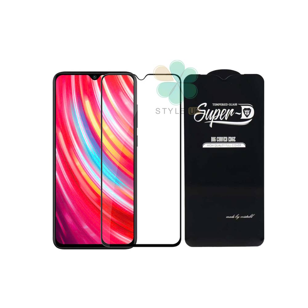 گلس گوشی شیائومی Redmi Note 8 Pro تمام صفحه Super D