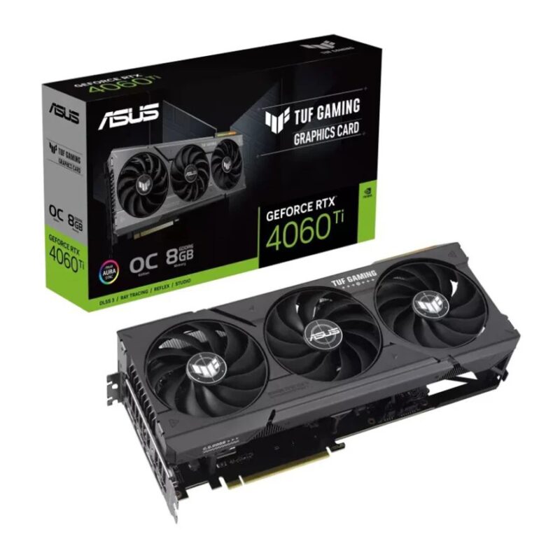 کارت گرافیک ایسوس ASUS TUF Gaming GeForce RTX 4060 Ti 8GB GDDR6 OC Edition