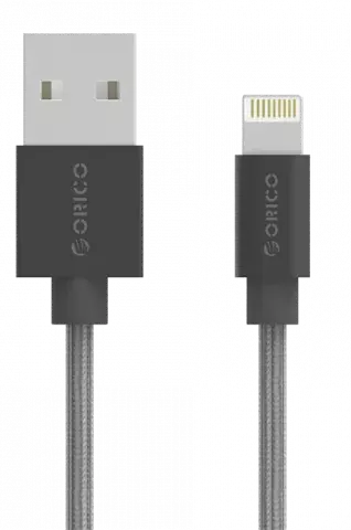 کابل شارژ 1 متری USB به Lightning اوریکو مدل LTF-10-V1-BK-PRO-BP