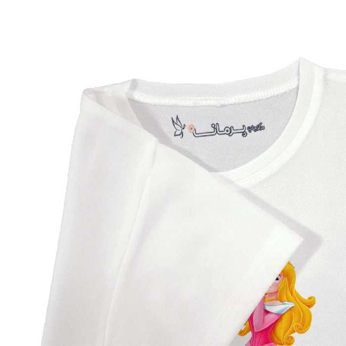 تی شرت بچگانه پرمانه طرح زیبای خفته کد pmt.5754