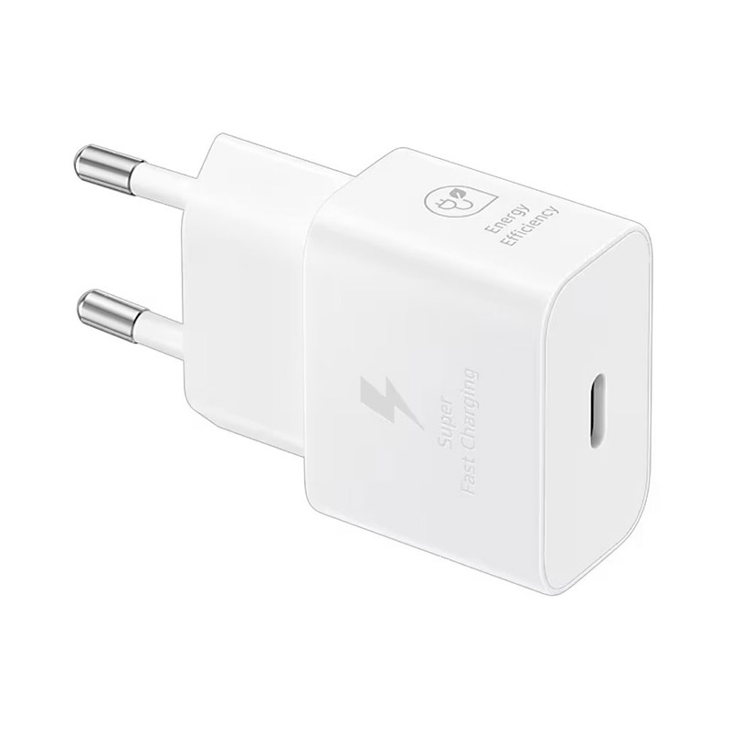 شارژر دیواری 25 وات سامسونگ مدل EP-T2510X به همراه کابل USB-C به طول 1 متر | کالا مکس