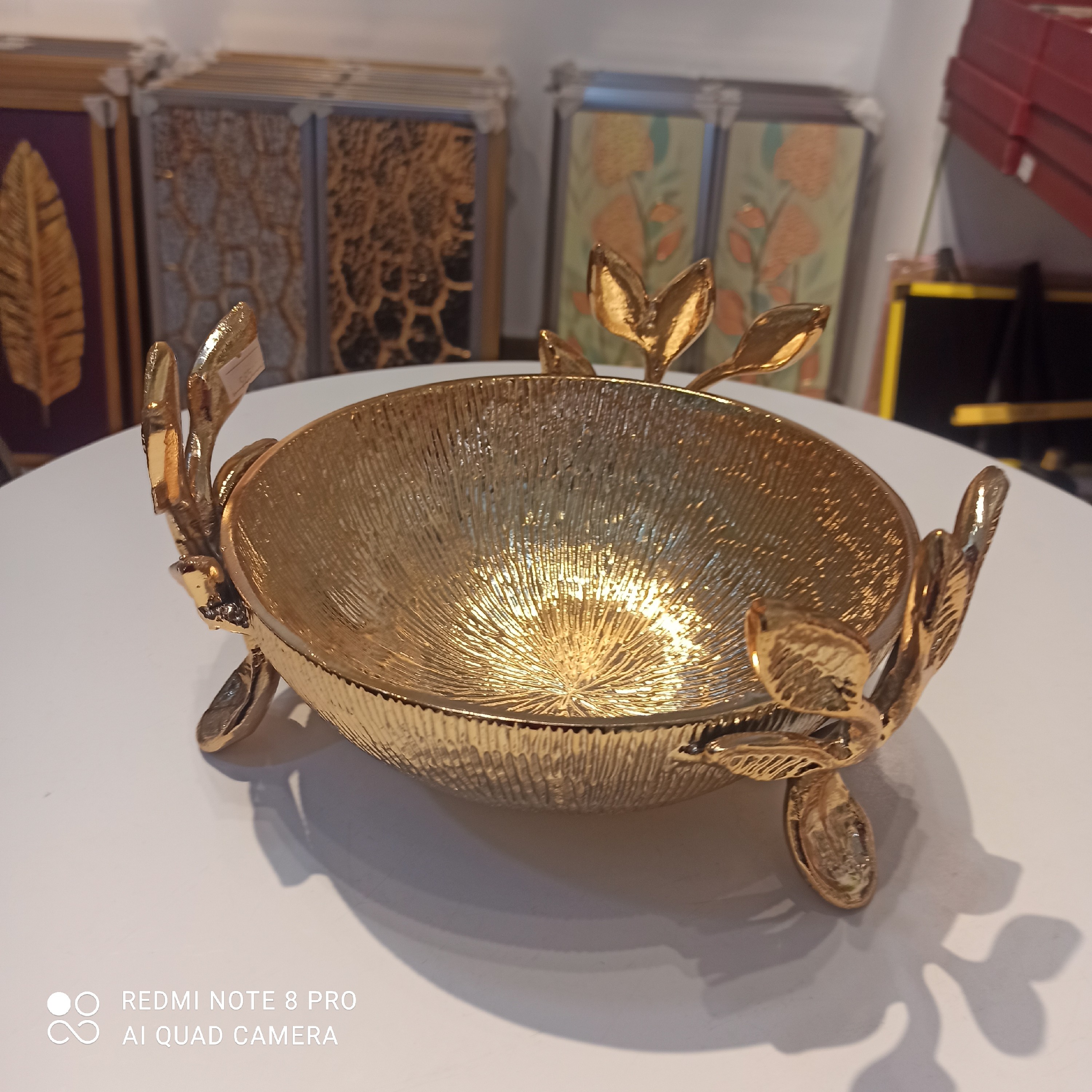 ظروف پذیرایی آلومینیومی طلایی کد1