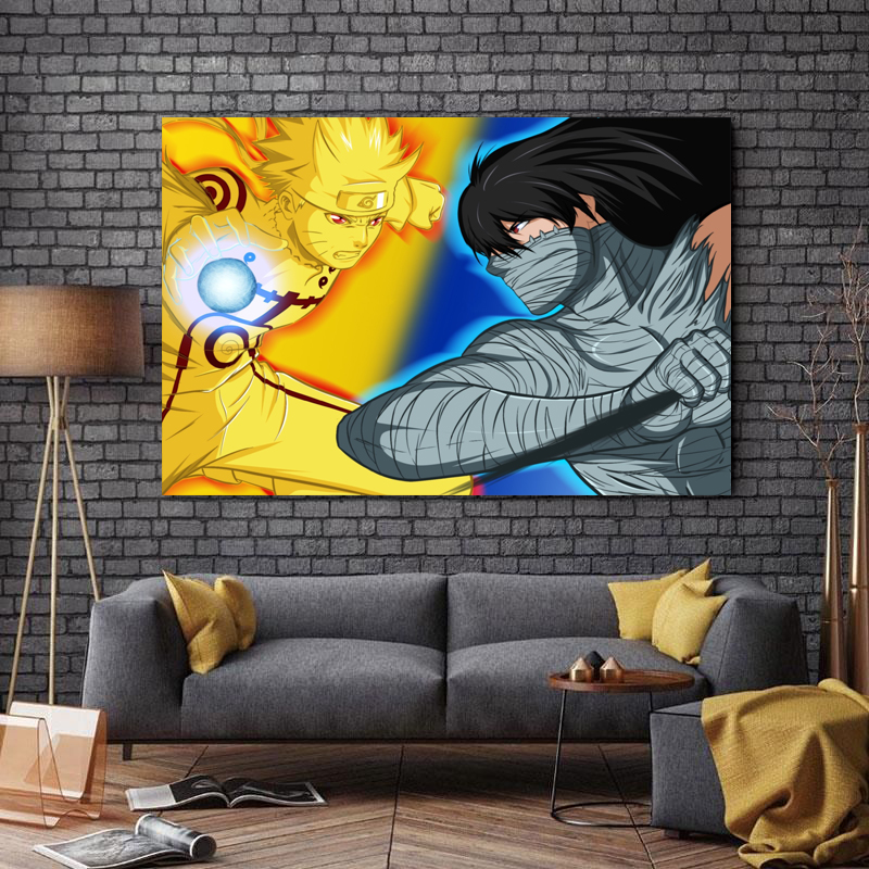 تابلو شاسی طرح انیمه مدل Naruto Vs Bleach کد 927