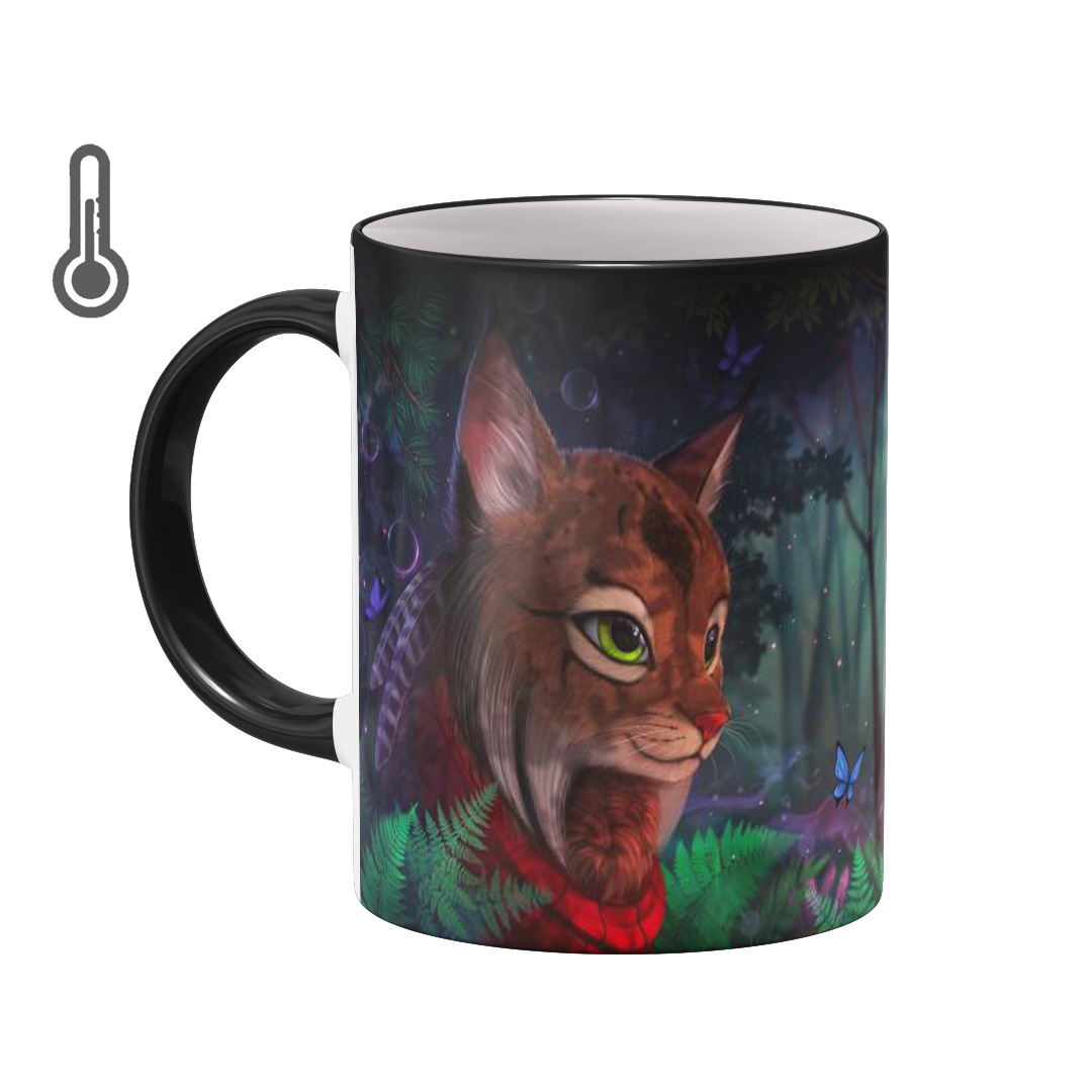 ماگ حرارتی بیگ ماگ مدل گربه کد5381