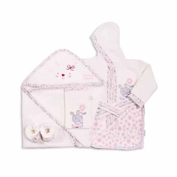 سرويس حوله 5تكه Little Bunny خرگوش كوچولو رزبرن