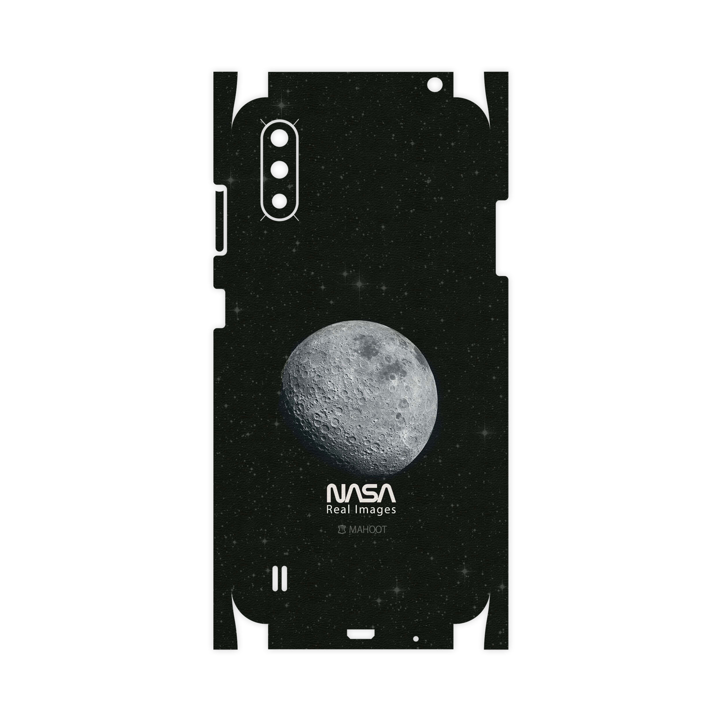 برچسب پوششی ماهوت مدل Moon-By-NASA-FullSkin مناسب برای گوشی موبایل سامسونگ Galaxy A01