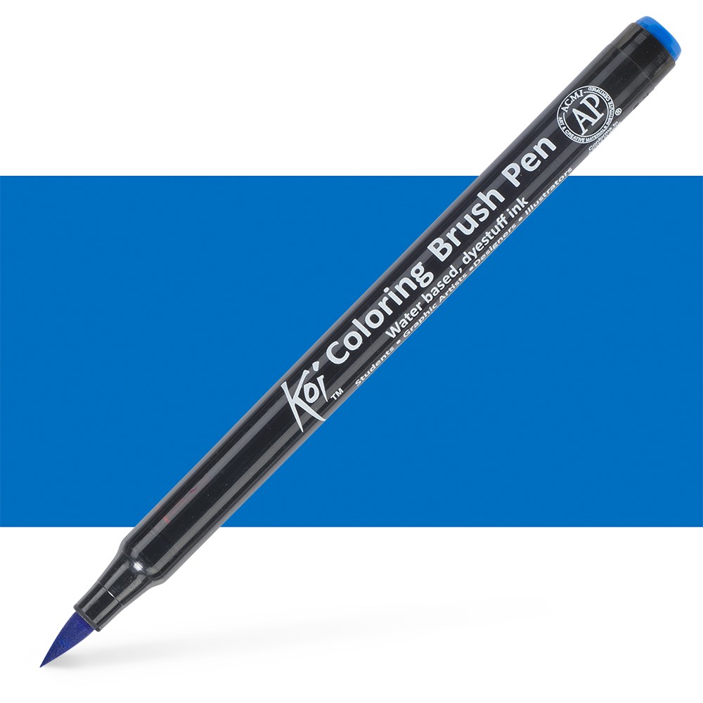 ماژیک براش ساکورا کد 025 CERULEAN BLUE