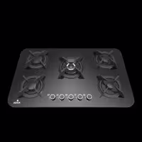 اجاق گاز صفحه ای 5 شعله شیشه هادسون مدل g505 (ارسال به صورت پس کرایه)