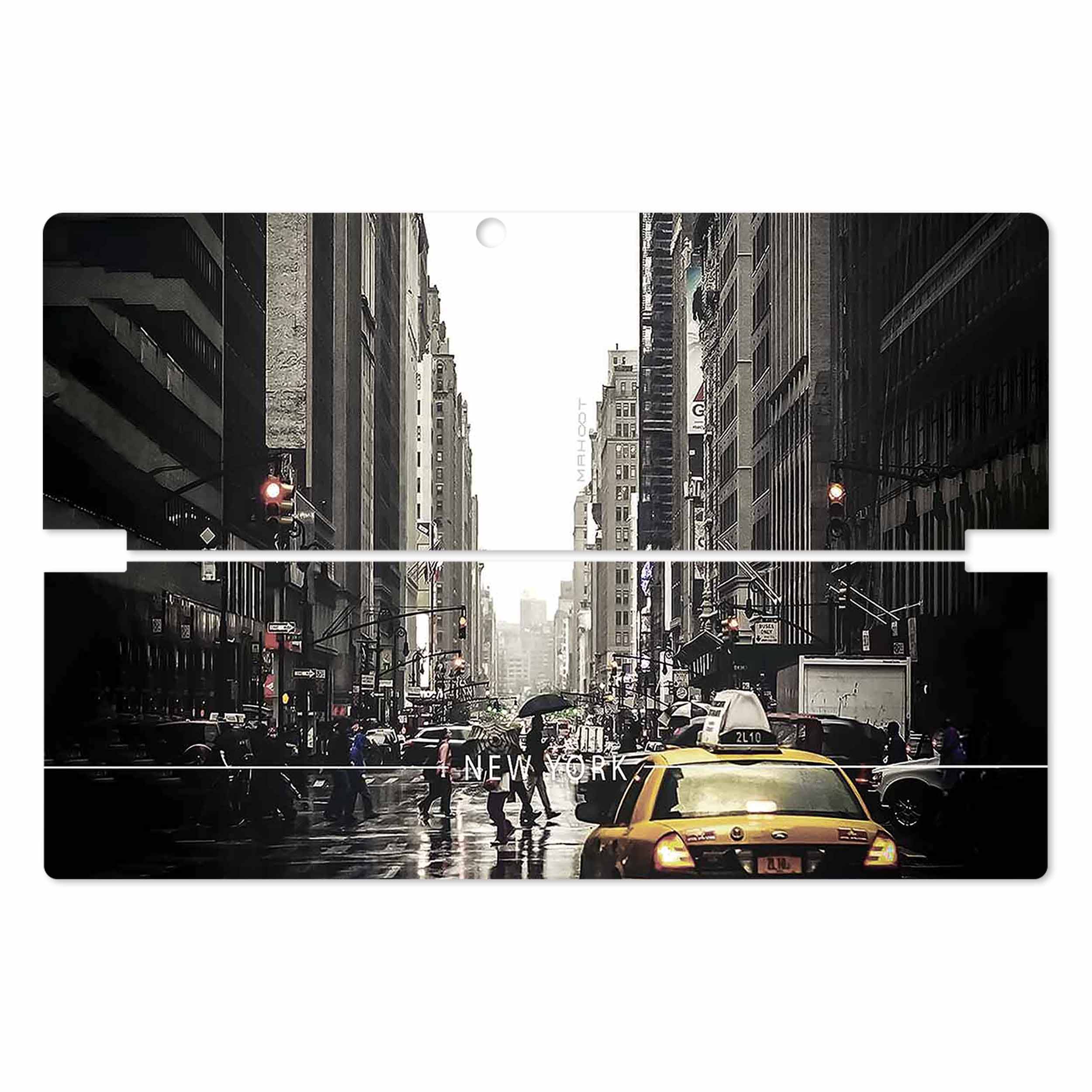 برچسب پوششی ماهوت مدل New York City مناسب برای تبلت لنوو Miix 510 2016