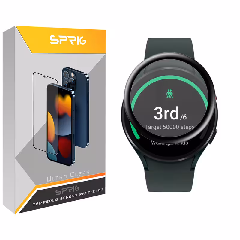 محافظ صفحه نمایش نانو اسپریگ مدل SPG مناسب برای ساعت هوشمند سامسونگ Galaxy Watch 4 44mm | کالا برتری