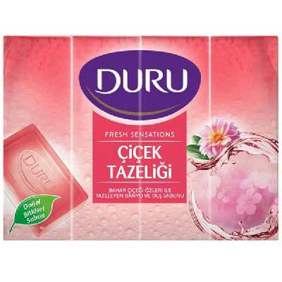صابون شستشو دورو مدل Cicek Tazeligi وزن 160 گرم بسته 4 عددی