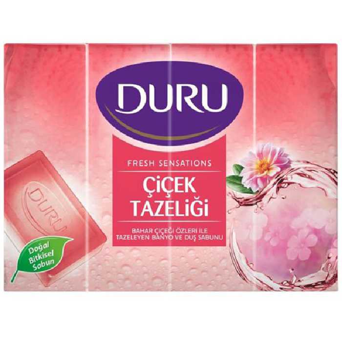 صابون شستشو دورو مدل Cicek Tazeligi وزن 160 گرم بسته 4 عددی