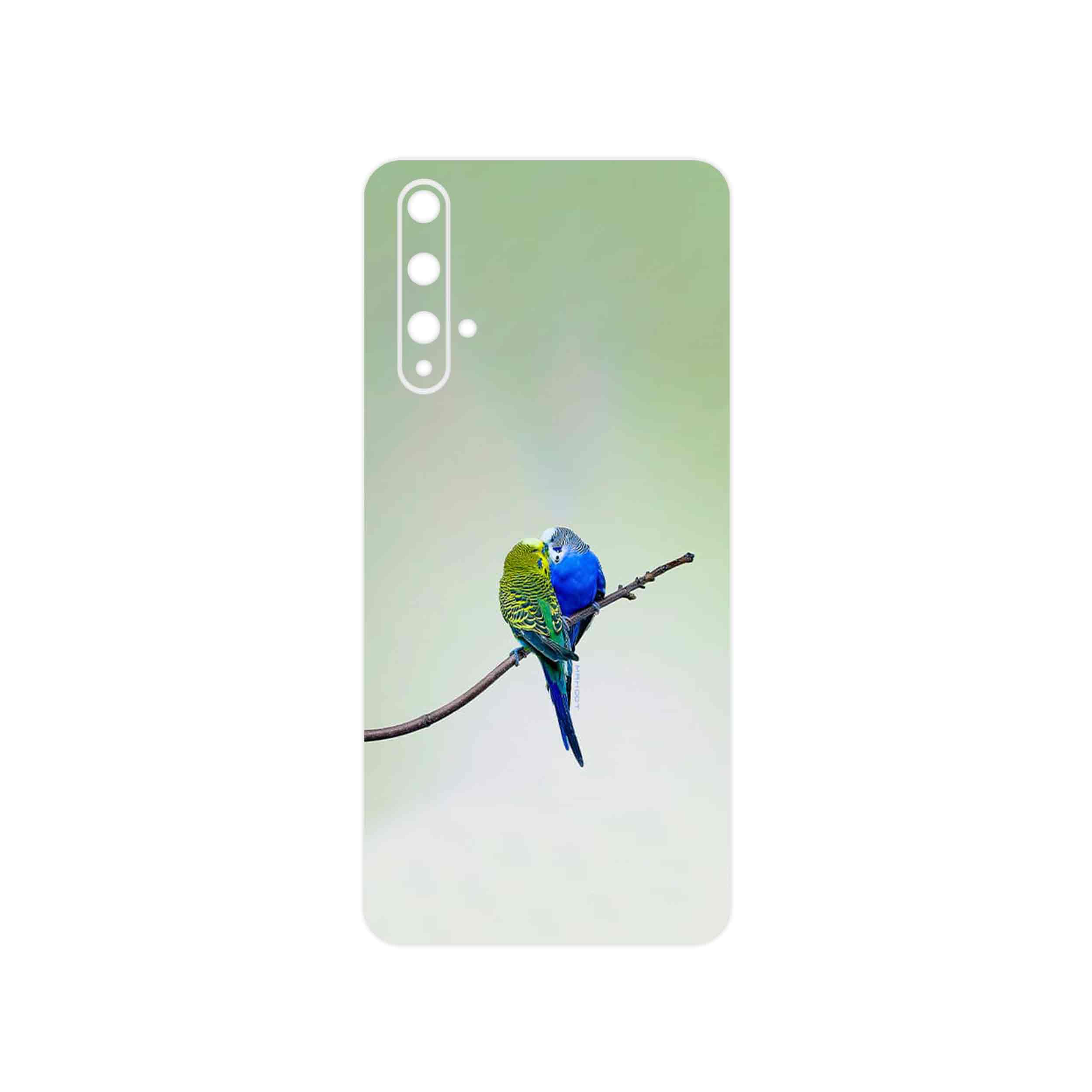 برچسب پوششی ماهوت مدل Lovebird مناسب برای گوشی موبایل هوآوی Nova 5T