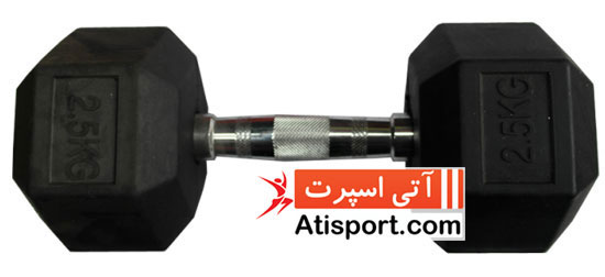 وزنه 6 ضلعی استار 2 و نیم کیلوگرم یک جفت
