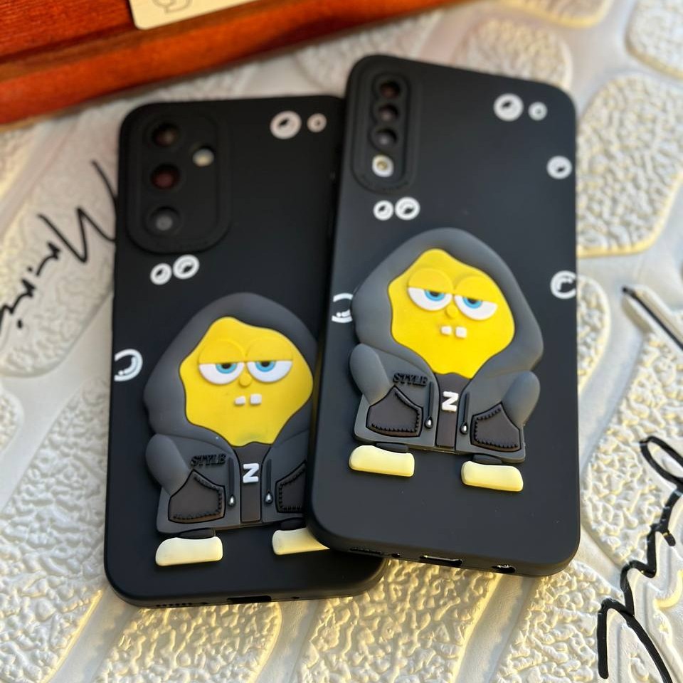 قاب گوشی باب اسفنجی و پاتریک گنگ مناسب گوشی سامسونگ و شیائومی 