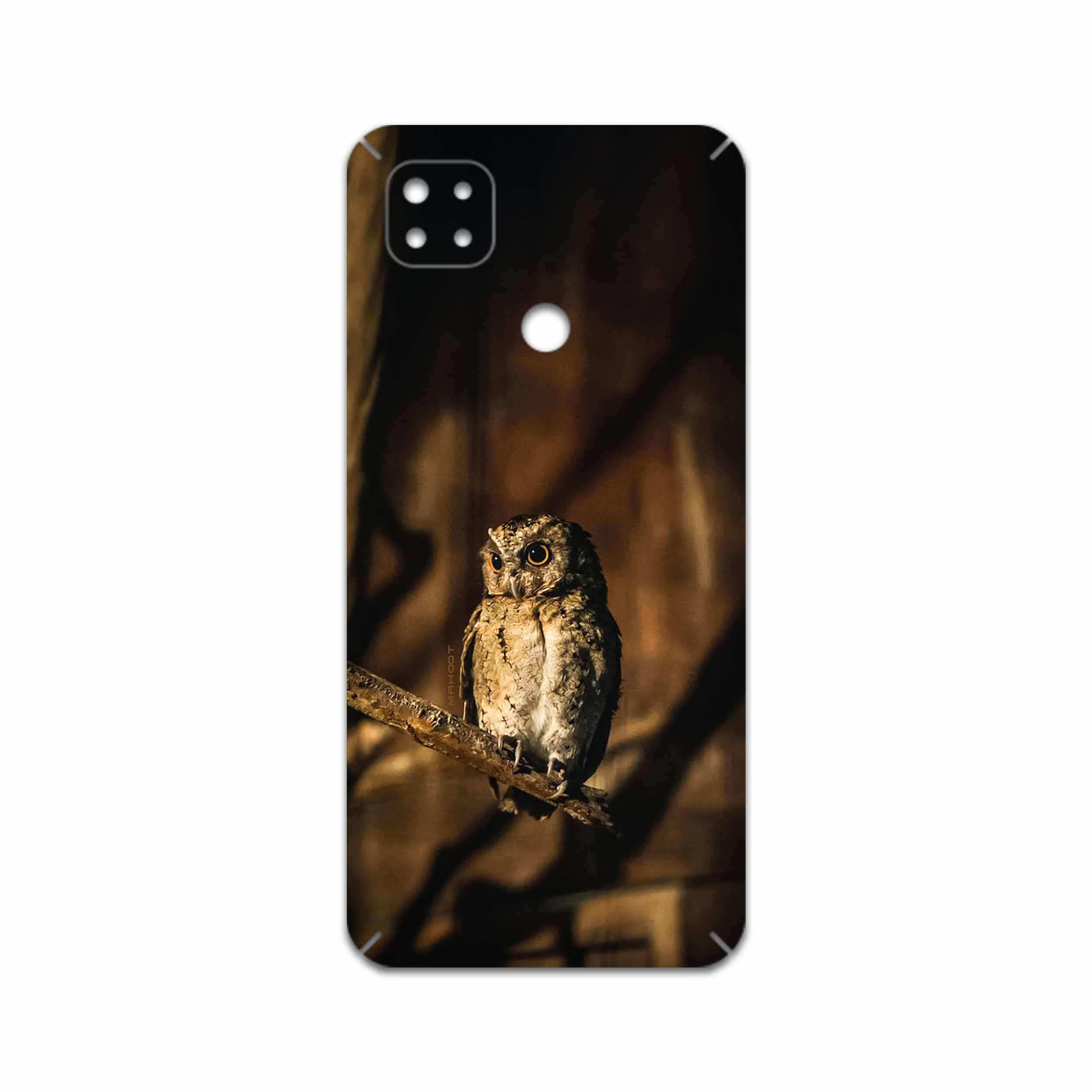 برچسب پوششی ماهوت مدل Owl مناسب برای گوشی موبایل شیائومی Redmi 9C NFC