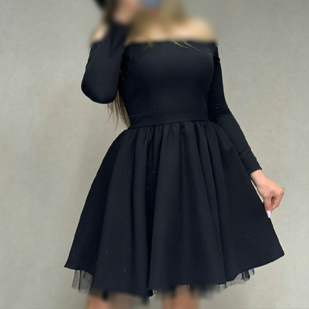 پیراهن عروسکی زیر تور دار فری  سایز  38 تا 44