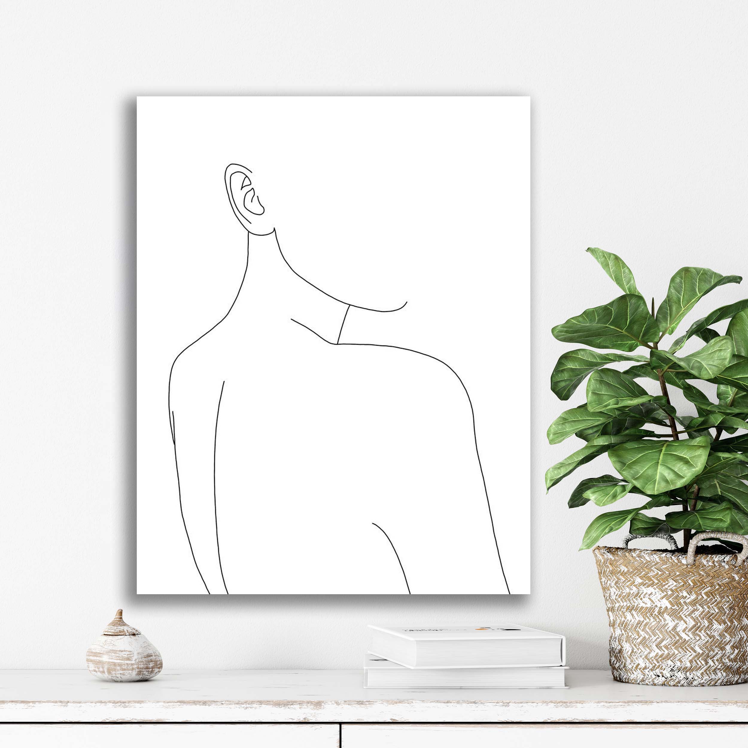 تابلو شاسی آتریسا مدل  لاین ارت مینیمال