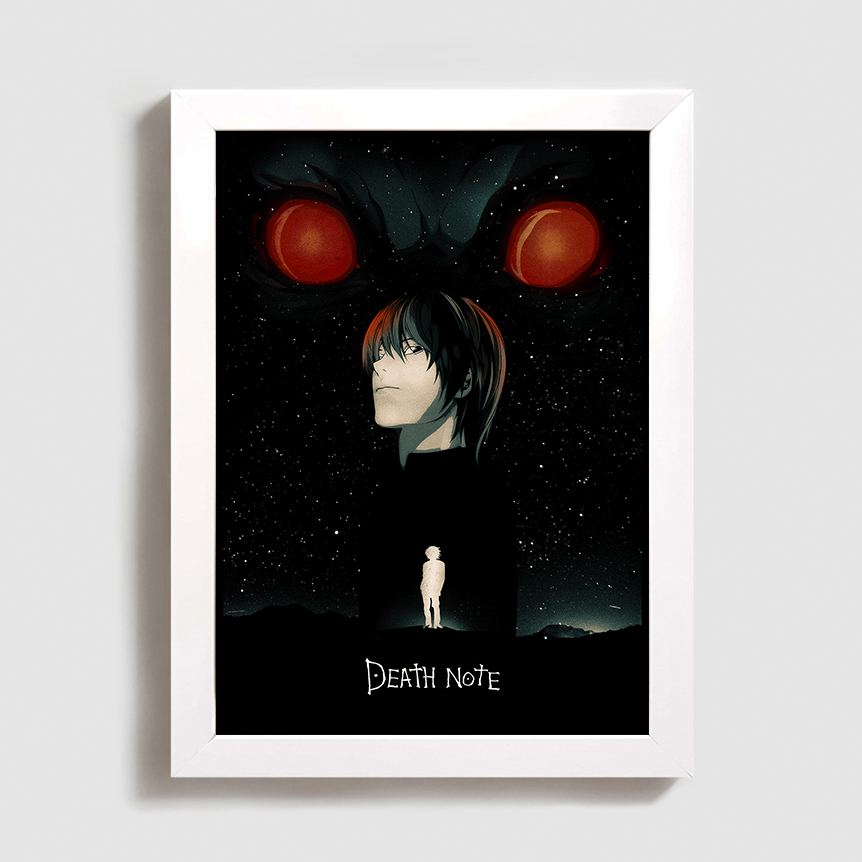 تابلو مدل انیمه دفترچه مرگ anime death note W12