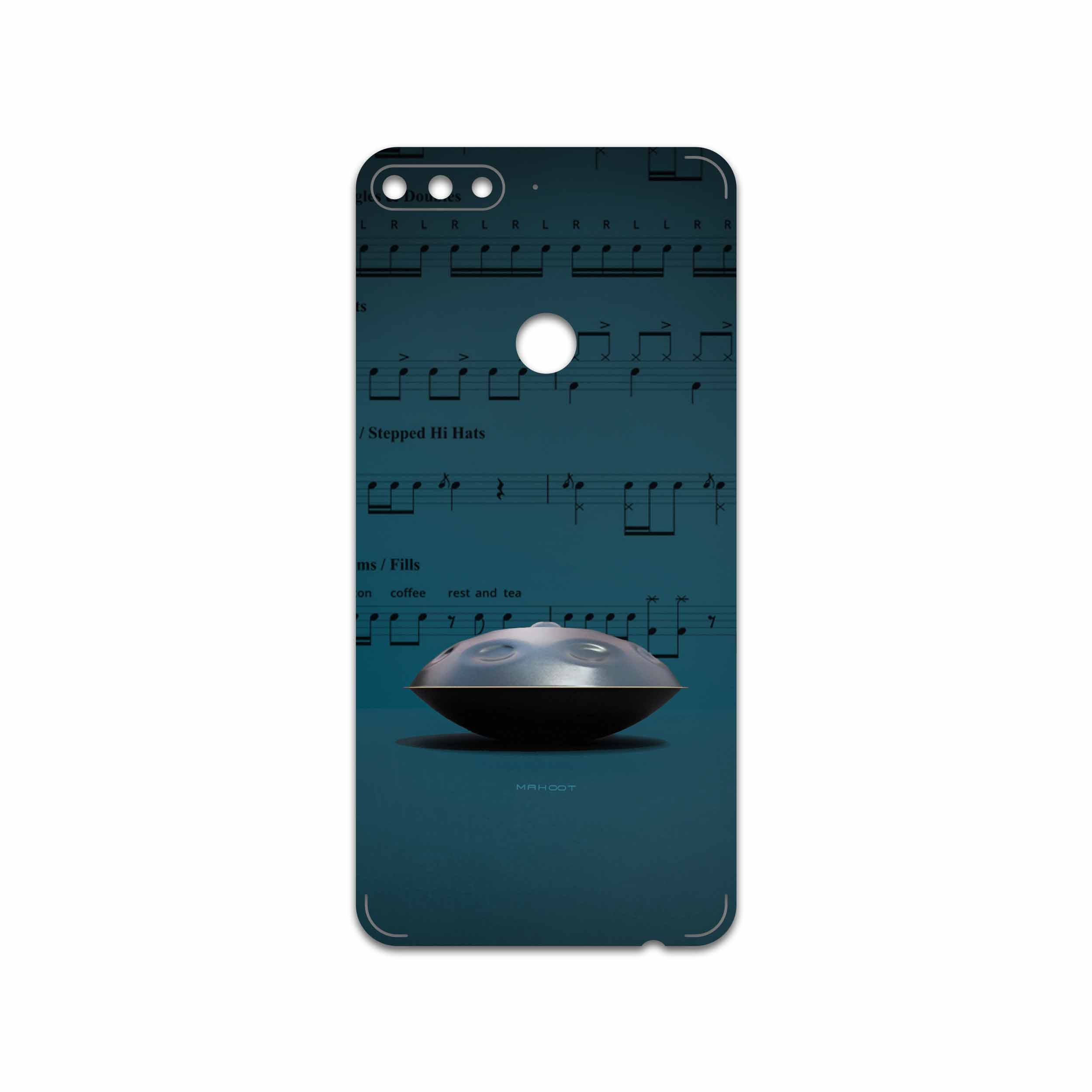 برچسب پوششی ماهوت مدل Hang Instrument مناسب برای گوشی موبایل هوآوی Y7 Prime 2018