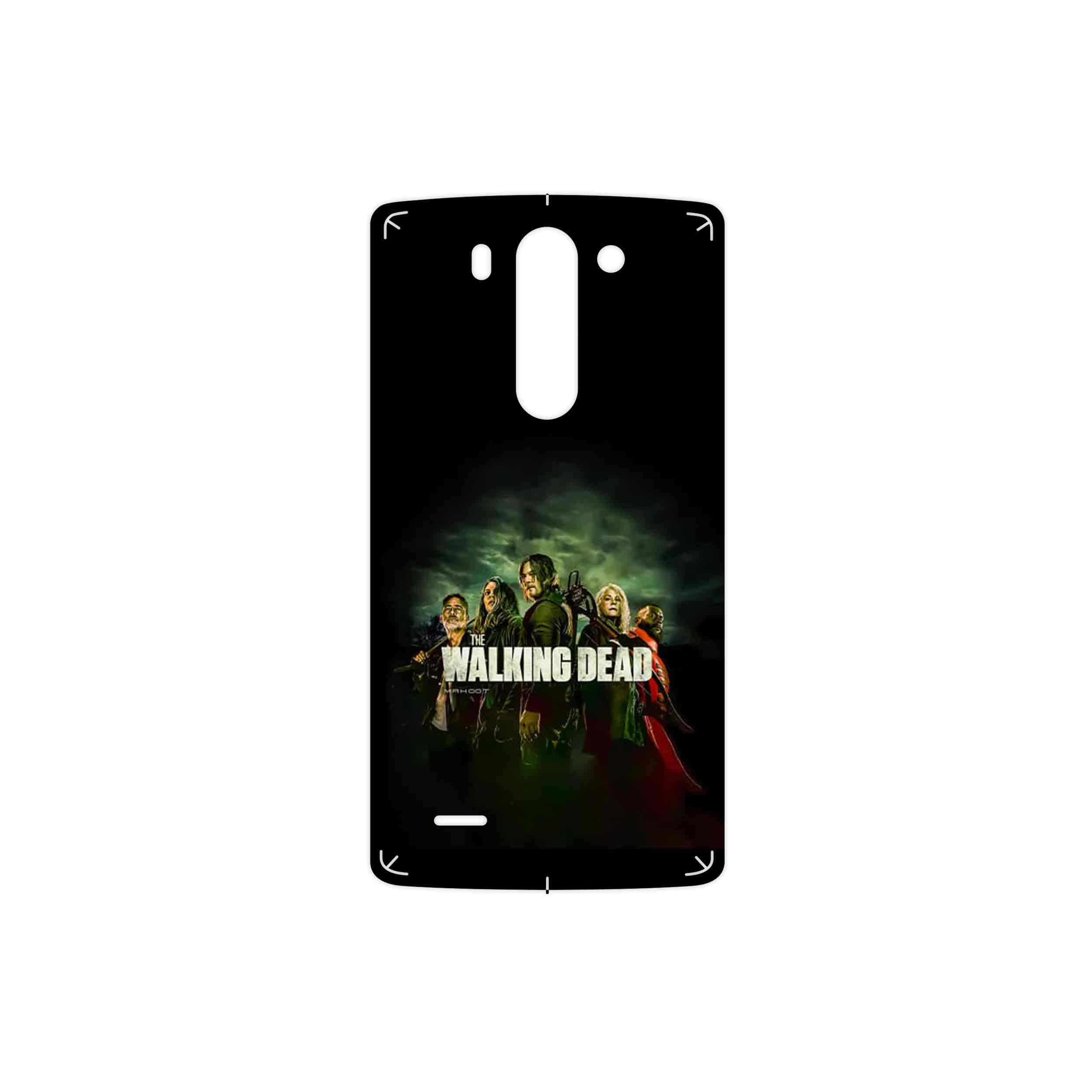 برچسب پوششی ماهوت مدل WALKING DEAD مناسب برای گوشی موبایل ال جی G3 Beat