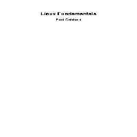 خرید و دانلود نسخه کامل کتاب Linux Fundamentals