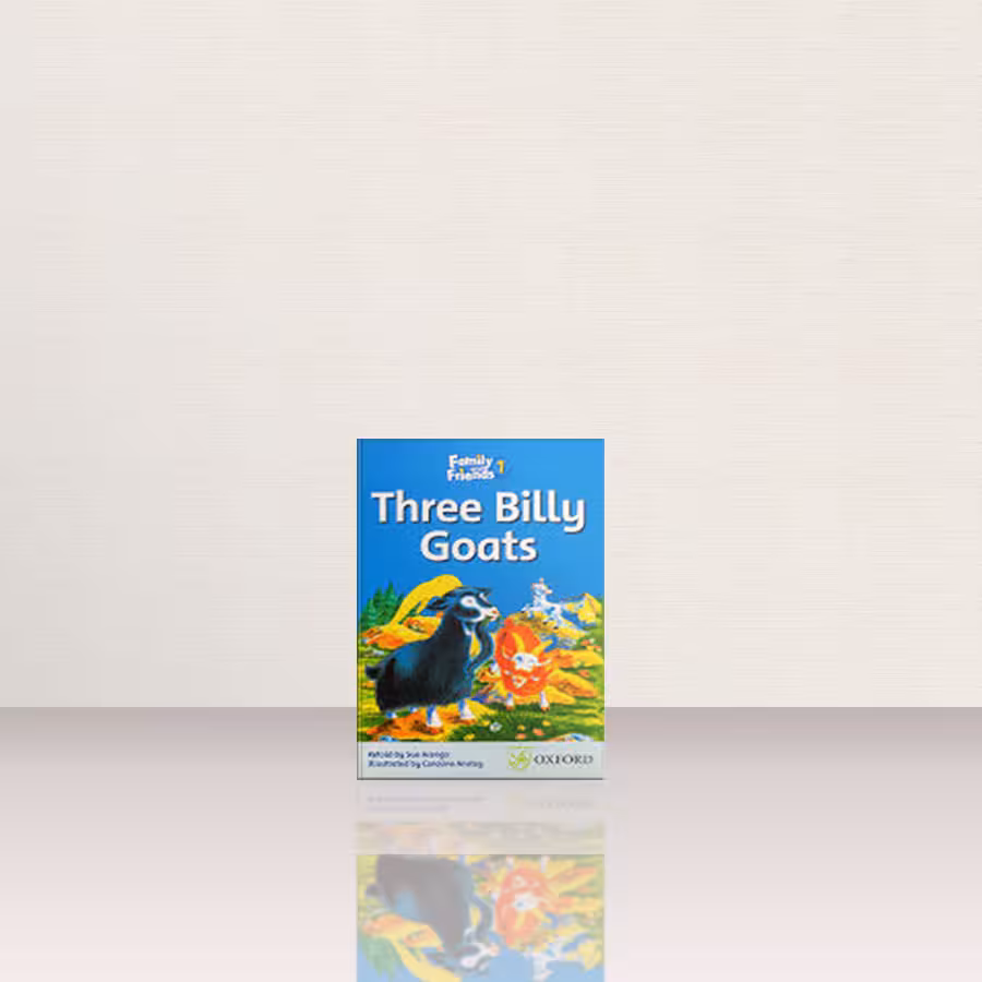 Family and Friends Readers 1 Three Billy Goats | کتاب داستان انگلیسی فمیلی اند فرندز 1 سه بز کوهی | خرید کتاب زبان | خرید لوازم التحریر | چی کتاب | بالاترین تخفیف و ارسال رایگان