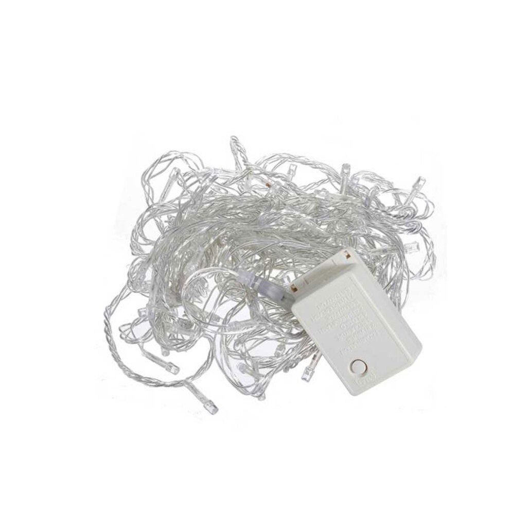 ریسه سوزنی ال ای دی LED سیم سفید طول 8 متر