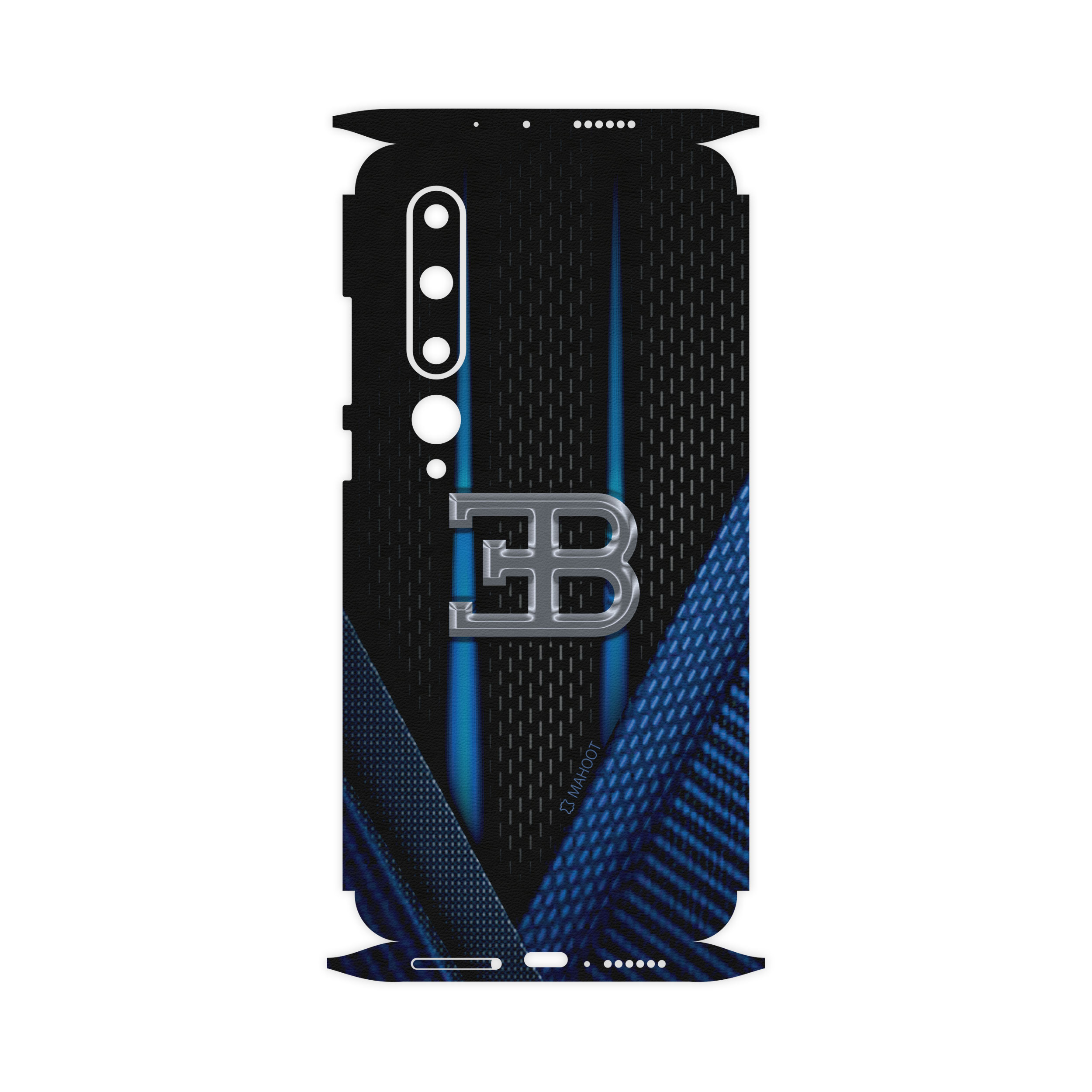 برچسب پوششی ماهوت مدل BUGATTI-FullSkin مناسب برای گوشی موبایل شیائومی MI 10