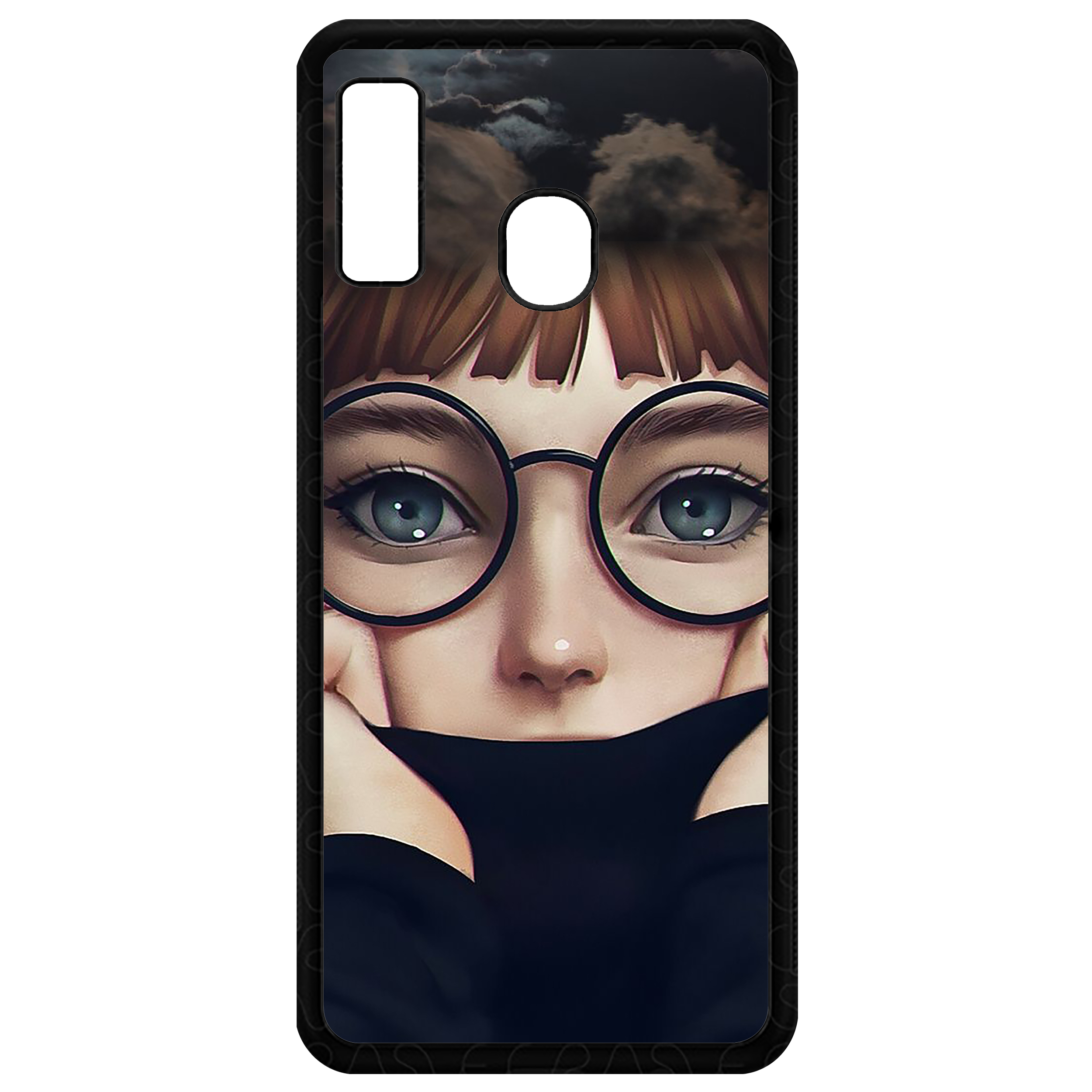 کاور طرح Girl مدل CHL50380 مناسب برای گوشی موبایل سامسونگ Galaxy A20 / A30 / M10s