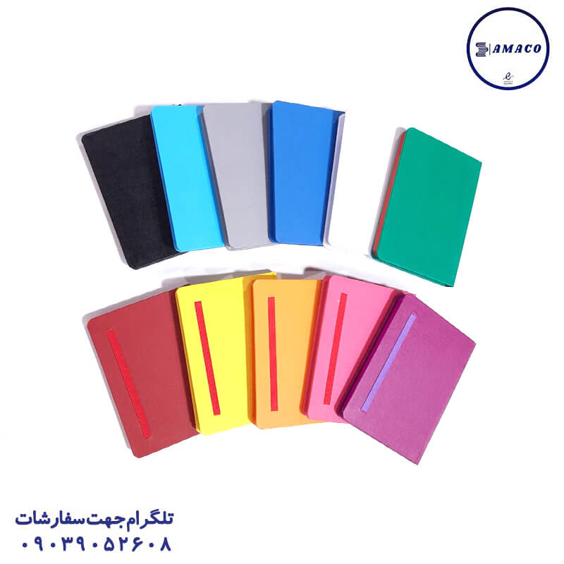 دفتر 100 خطی پالتوئی مدیریتی 17*13 دایان