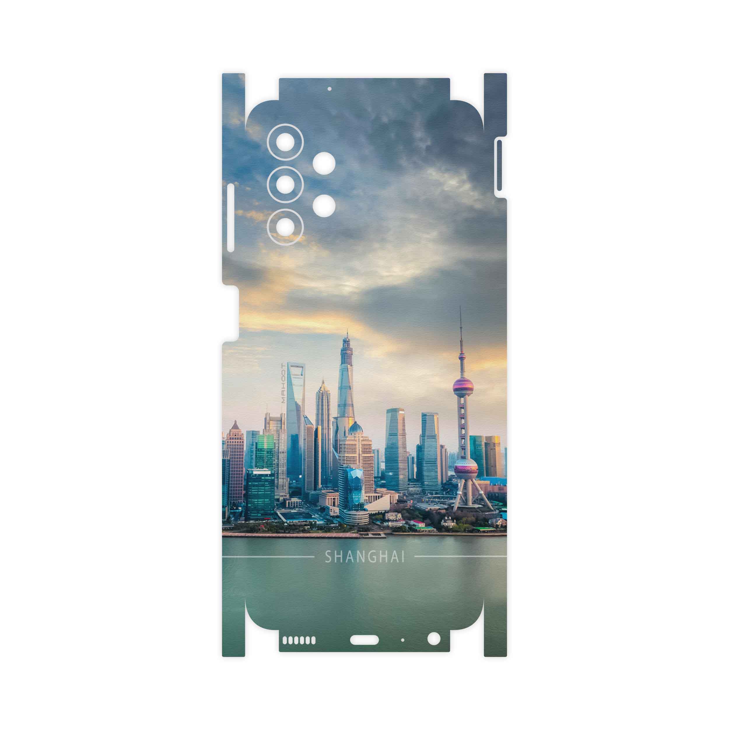 برچسب پوششی ماهوت مدل Shanghai-City-FullSkin مناسب برای گوشی موبایل سامسونگ Galaxy A13
