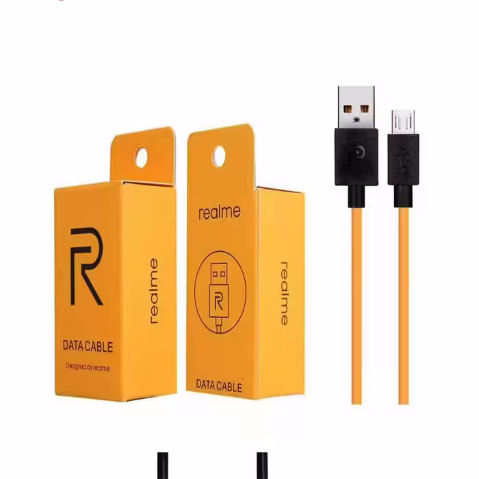 کابل تبدیل USB به microUSB ریلمی کد 007 طول 1 متر