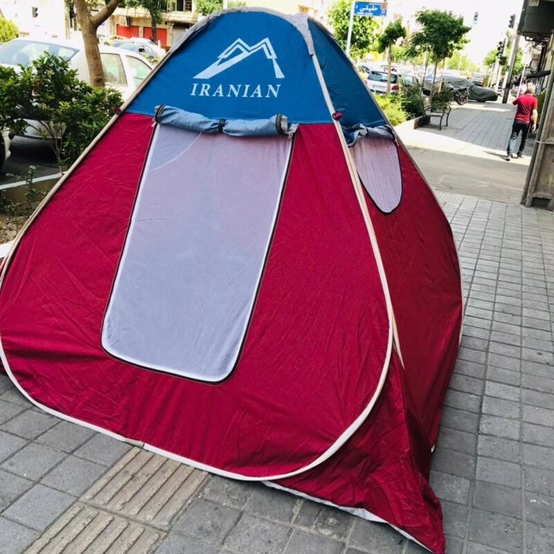 چادر مسافرتی 12 نفره مدل برنو کف ضخیم ارتفاع بلند