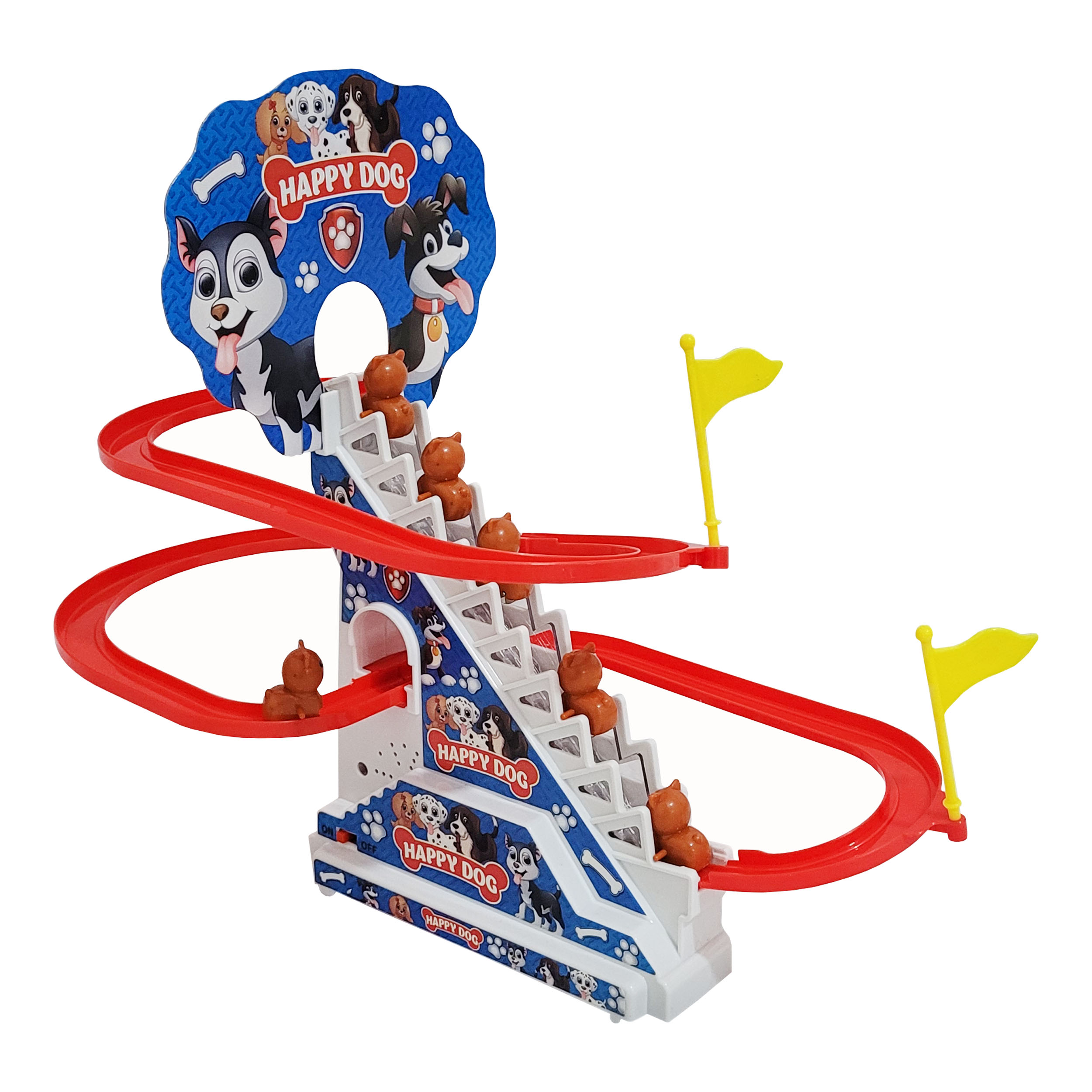 اسباب بازی مدل پله و سرسره سگ های نگهبان کد 667788