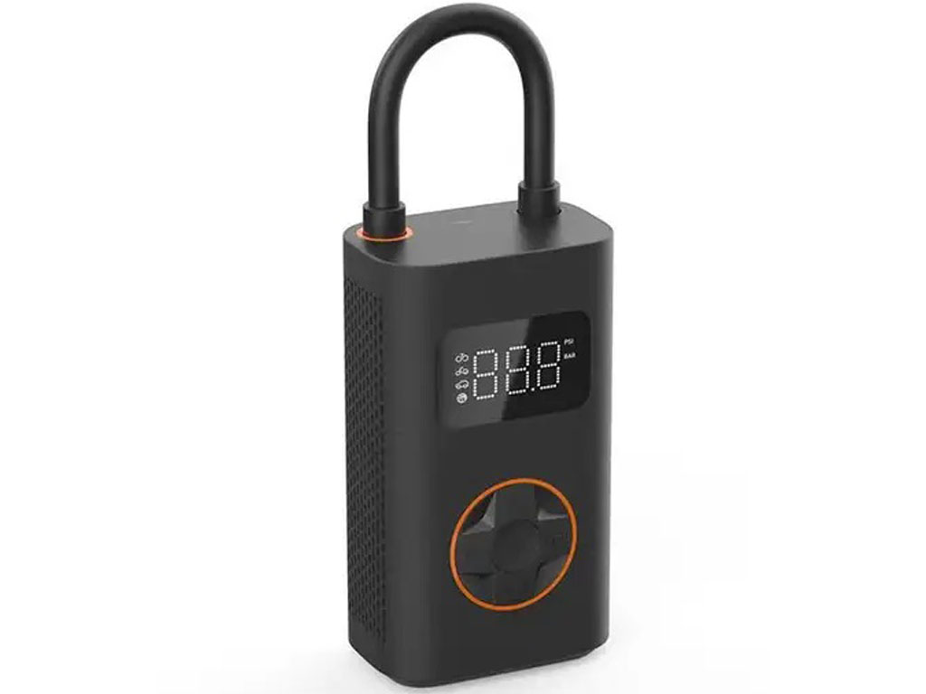 پمپ باد و چراغ قوه شارژی شیائومی Xiaomi Qicycle Eletric Air Inflator N2