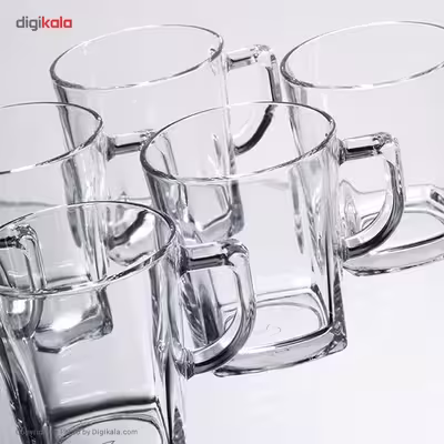 لیوان پاشاباغچه مدل کار کد 55223 بسته 6 عددی