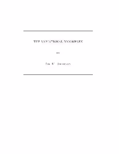 خرید و دانلود نسخه کامل کتاب The variational bicomplex