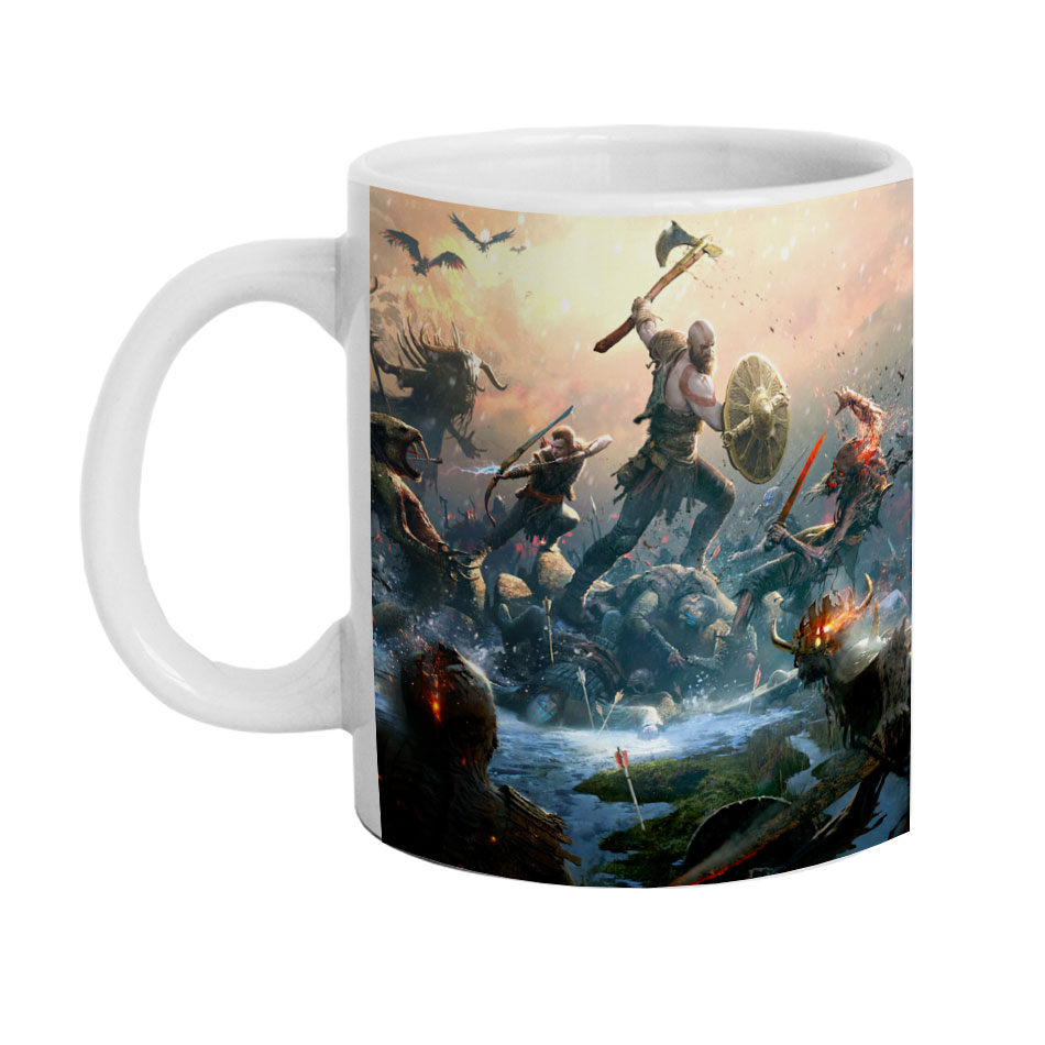 ماگ دارلی طرح خدای جنگ مدل MG2056