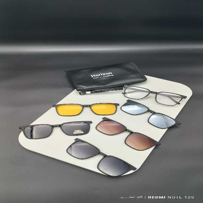 عینک فریم طبی کاوردار جادویی کد 12190