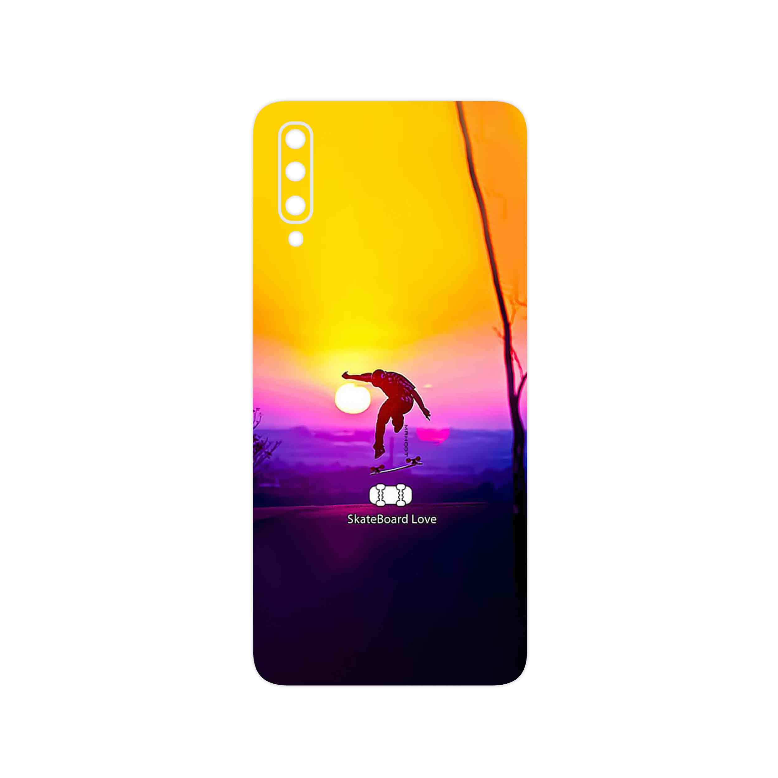برچسب پوششی ماهوت مدل Skateboard مناسب برای گوشی موبایل سامسونگ Galaxy A70