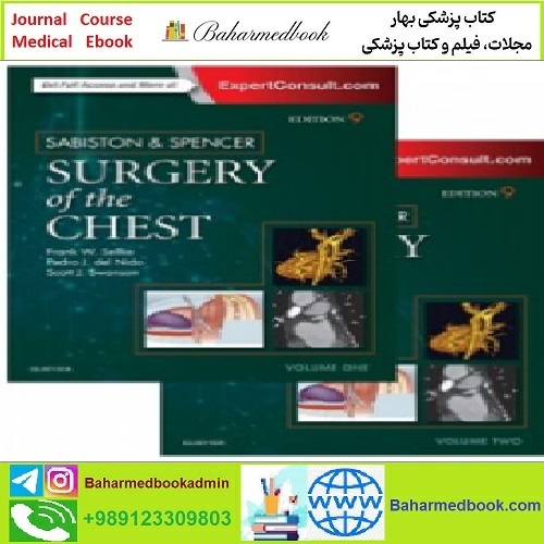 Sabiston and Spencer Surgery of the Chest TRUE PDF price 1€ - کتاب پزشکی بهار