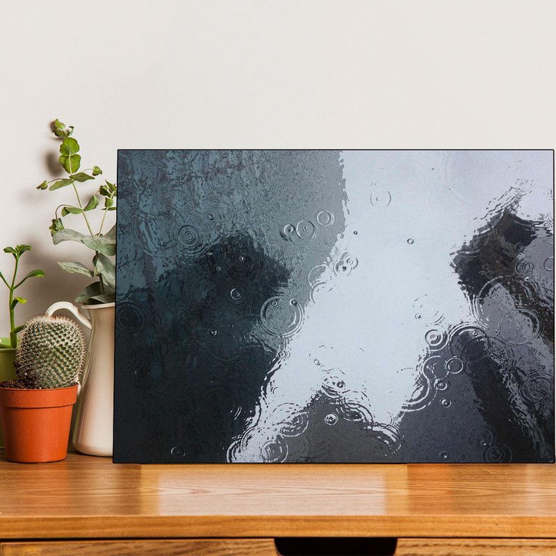 تابلو شاسی گالری استاربوی طرح باران مدل Amazing 296 | دنیای قاب