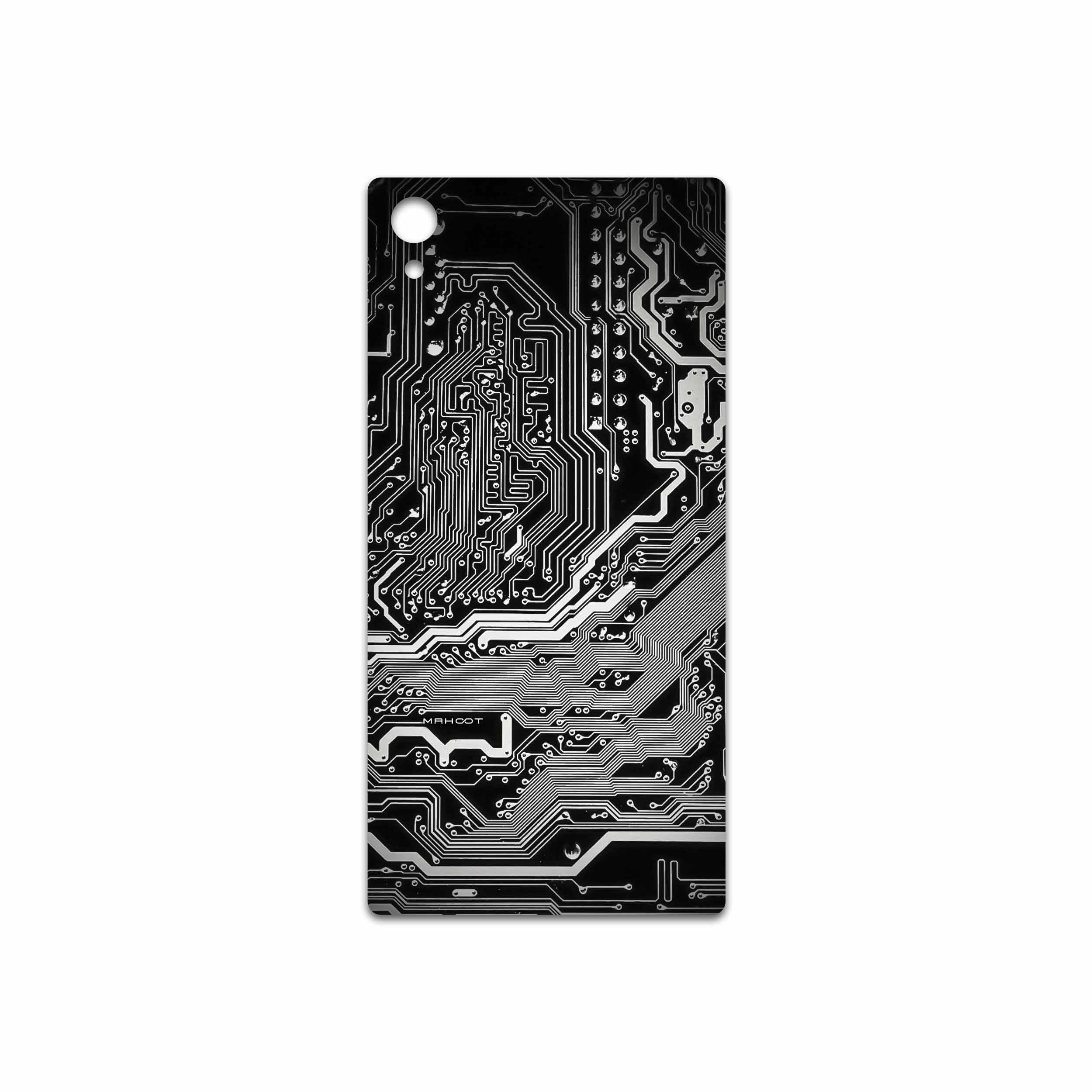 برچسب پوششی ماهوت مدل Black Printed Circuit Board مناسب برای گوشی موبایل سونی Xperia Z5