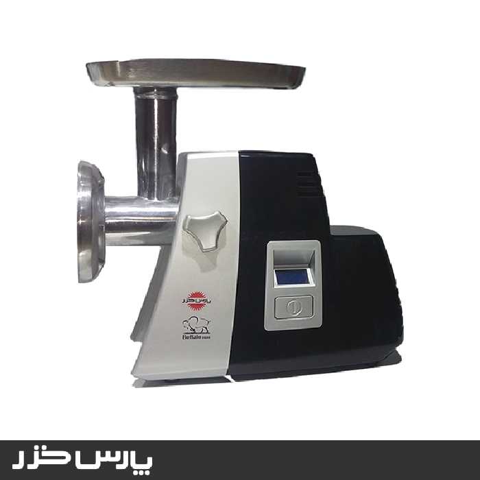چرخ گوشت پارس خزر مدل بوفالو 2020 نقره ای مشکی