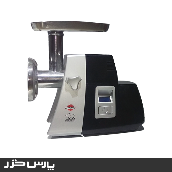 چرخ گوشت پارس خزر مدل بوفالو 2020 نقره ای مشکی