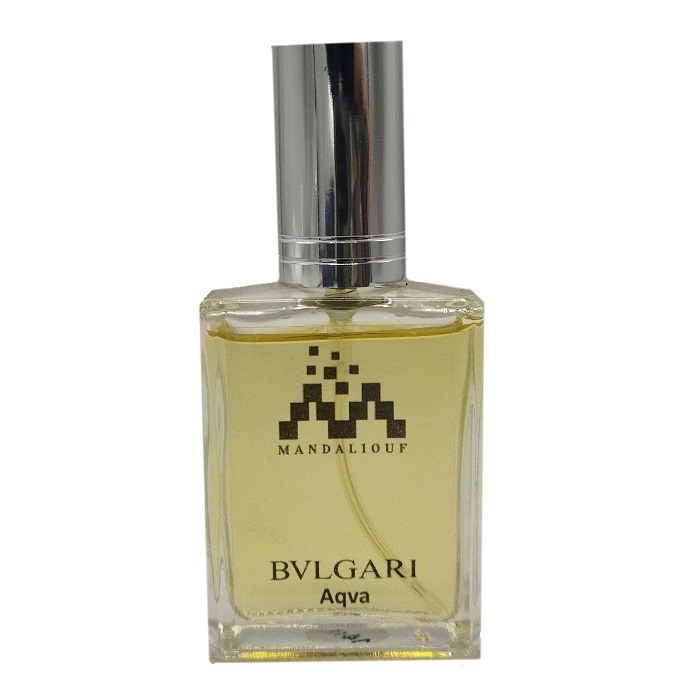 عطر جیبی مردانه مندلیف مدل آکوا  بولگاری حجم 15 میلی لیتر