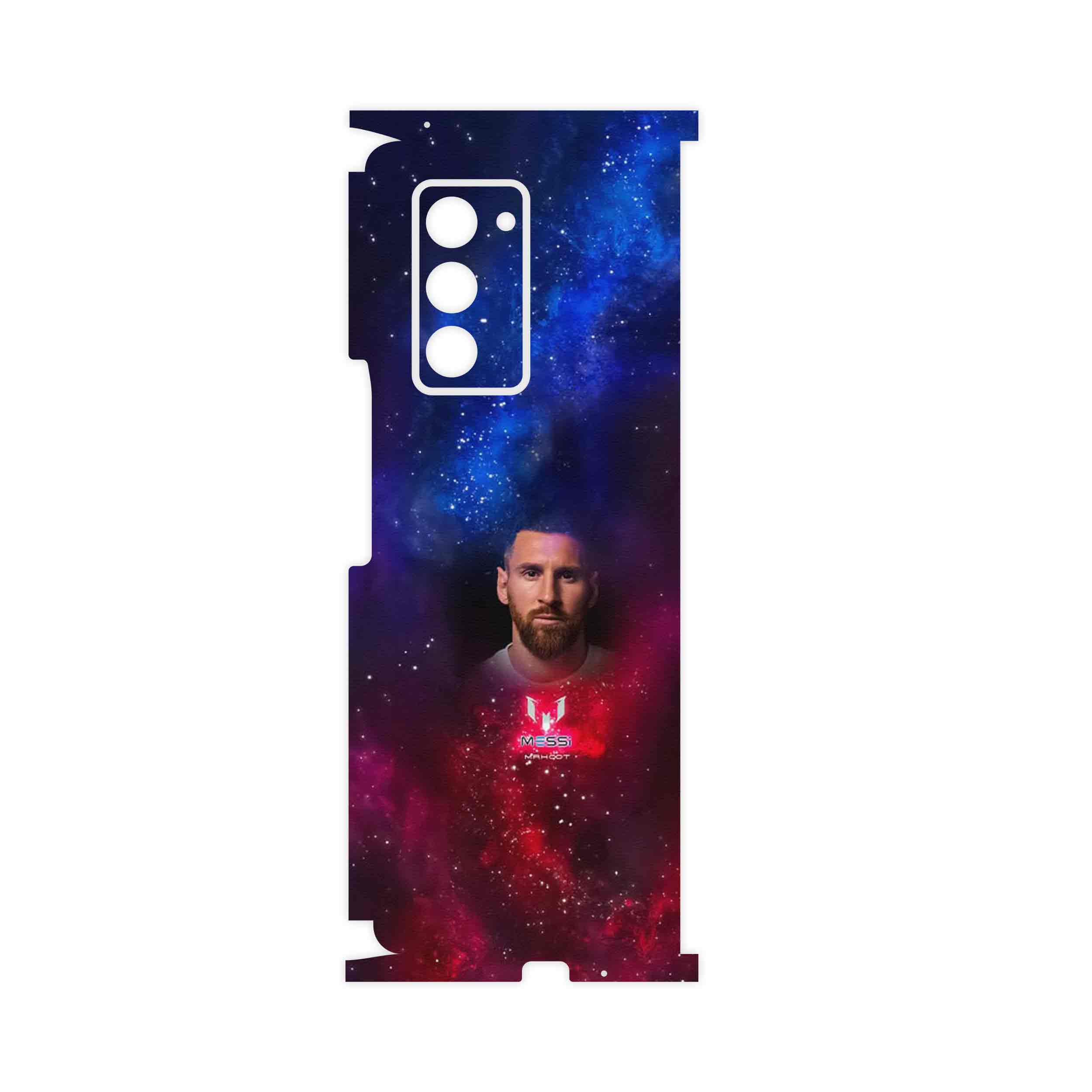 برچسب پوششی ماهوت مدل Lionel Messi 1-FullSkin مناسب برای گوشی موبایل سامسونگ Galaxy Z FOLD 2