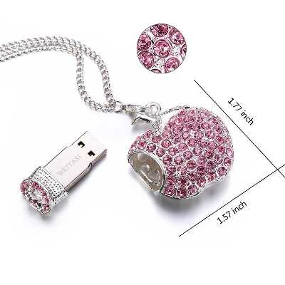 فلش مموری طرح سیب مدل UJ-031ظرفیت 64 گیگابایت